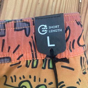 Keith Haring Bash Layback 17" Boardshorts